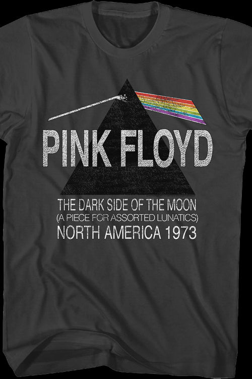 The Dark Side of the Moon North America 1973 Pink Floyd T-Shirtmain product image
