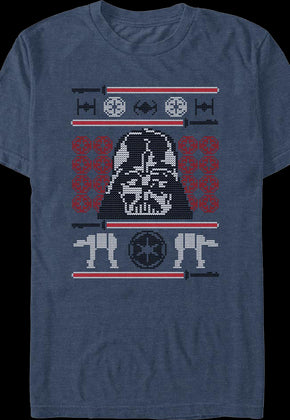 Galactic Empire Faux Ugly Sweater Star Wars T-Shirt
