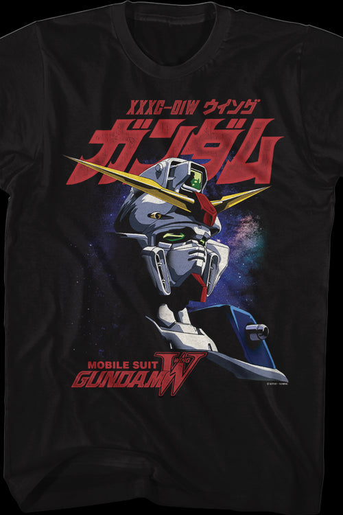 Galaxy Front & Back Gundam T-Shirtmain product image
