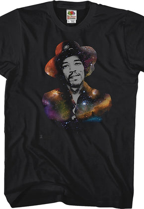 Galaxy Jimi Hendrix T-Shirt