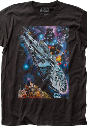 Galaxy Poster Star Wars T-Shirt