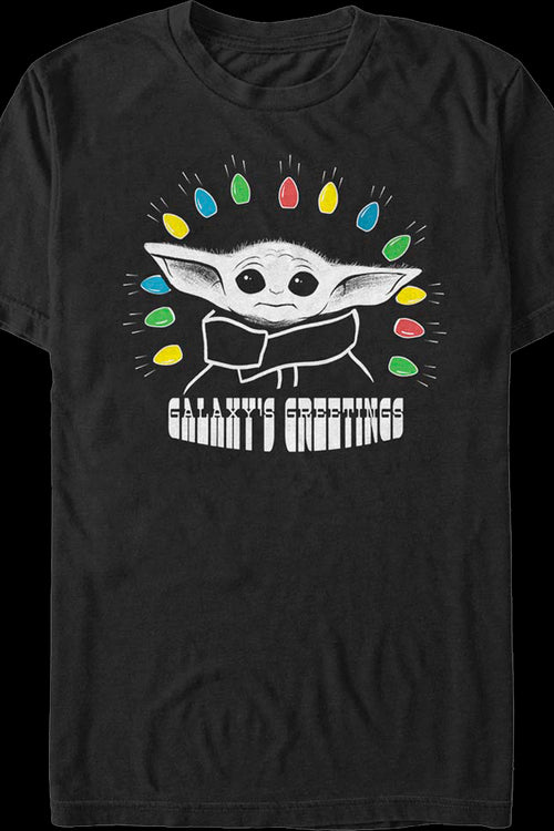 Galaxy's Greetings The Mandalorian Star Wars T-Shirtmain product image
