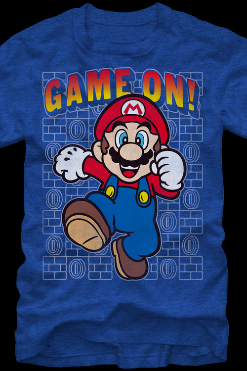 Game On Super Mario T-Shirtmain product image