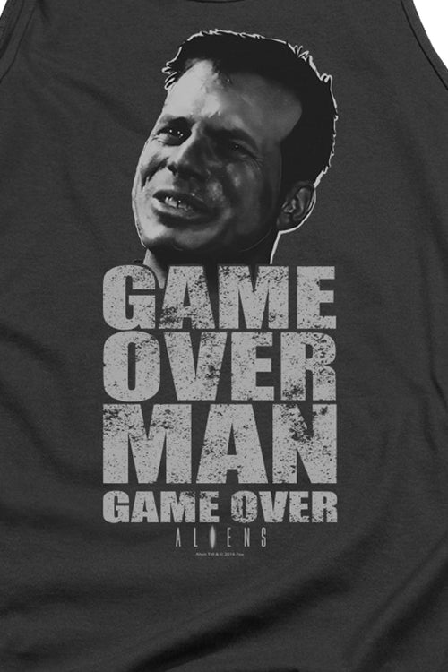 Game Over Man Aliens Tank Topmain product image