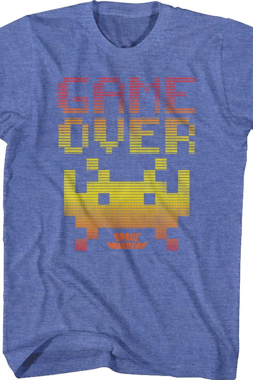 Game Over Space Invaders T-Shirtmain product image