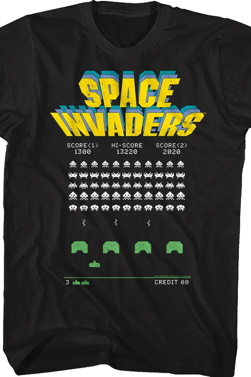Gameplay Space Invaders T-Shirtmain product image