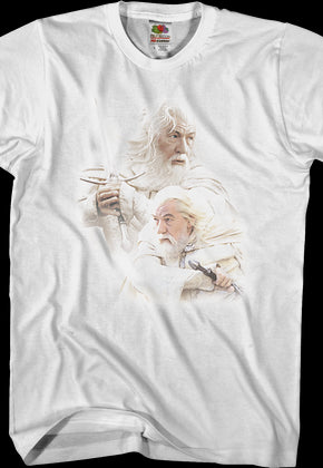 Gandalf Collage Lord of the Rings T-Shirt