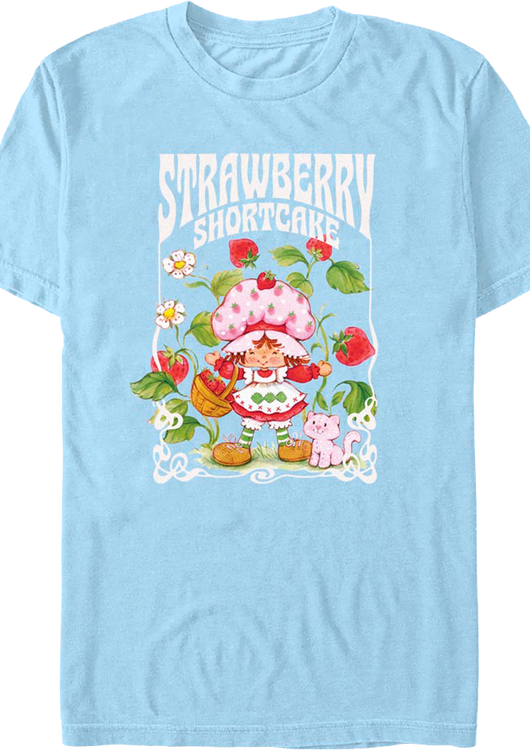Garden Photo Strawberry Shortcake T-Shirt - main product image