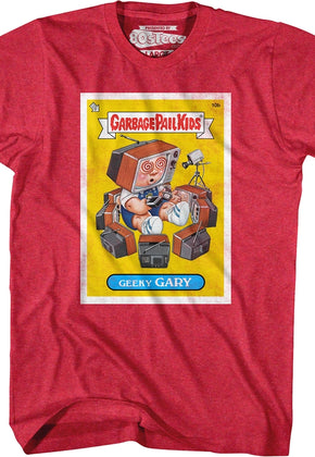 Geeky Gary Garbage Pail Kids T-Shirt