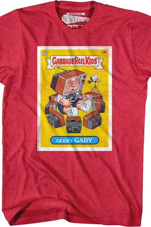 Geeky Gary Garbage Pail Kids T-Shirtmain product image