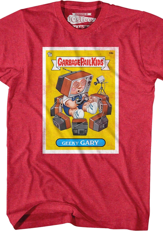 Geeky Gary Garbage Pail Kids T-Shirt - main product image