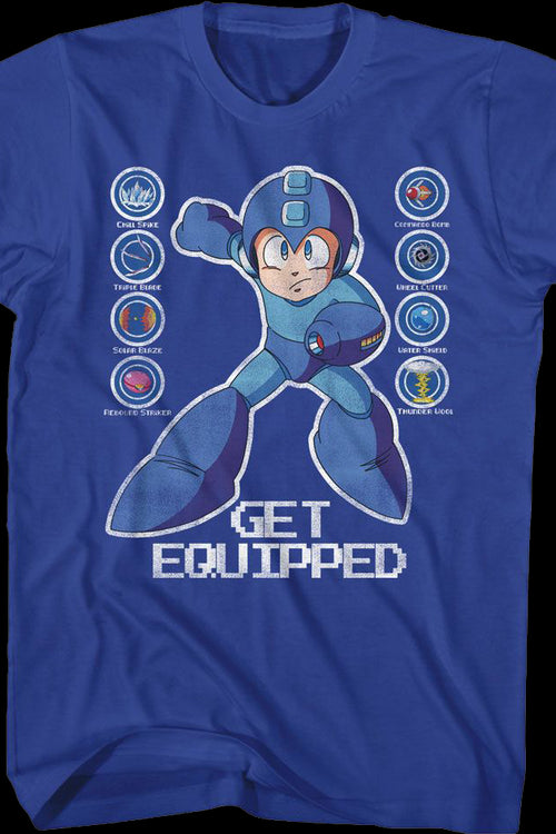 Get Equipped Mega Man T-Shirtmain product image