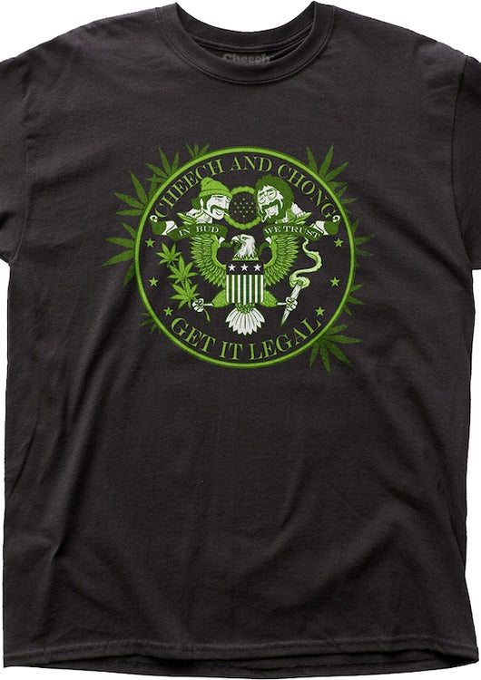 Get It Legal Cheech and Chong T-Shirt - main product image