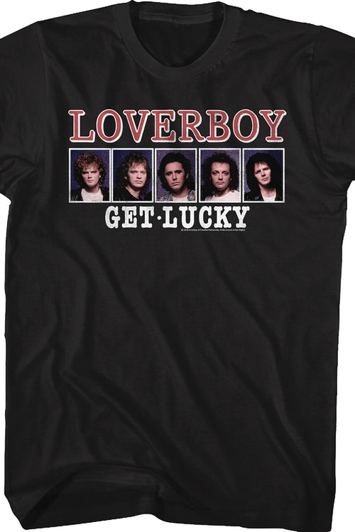 Get Lucky Loverboy T-Shirtmain product image