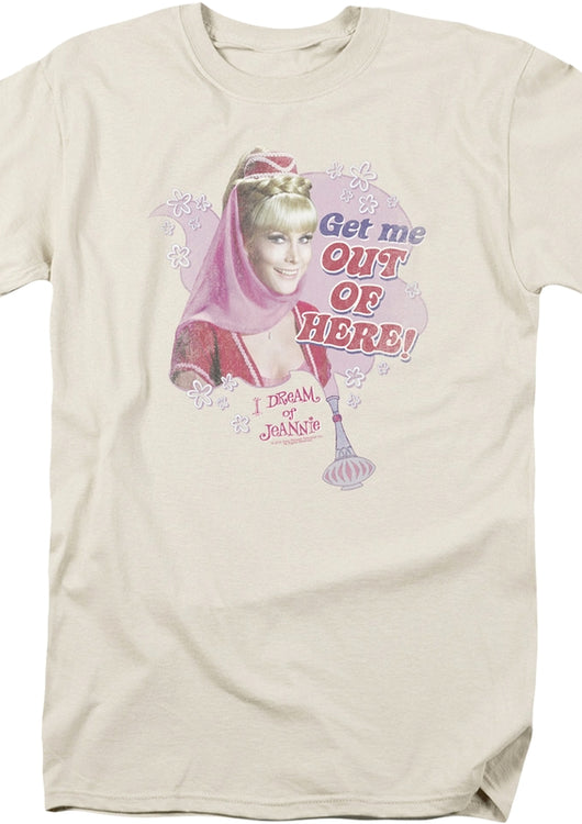 Get Me Out Of Here I Dream Of Jeannie T-Shirt - main product image