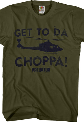 Get To Da Choppa Predator Shirt