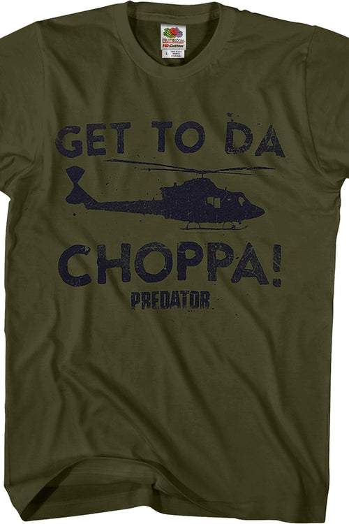Get To Da Choppa Predator Shirtmain product image