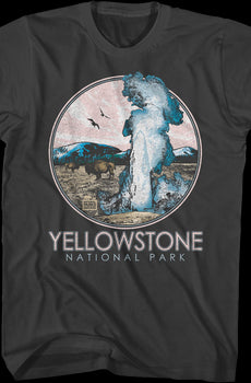 Geyser Yellowstone National Park T-Shirt