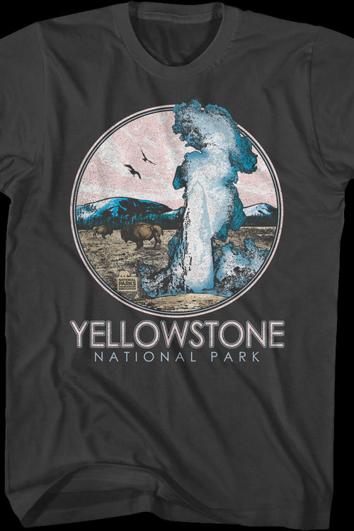 Geyser Yellowstone National Park T-Shirtmain product image