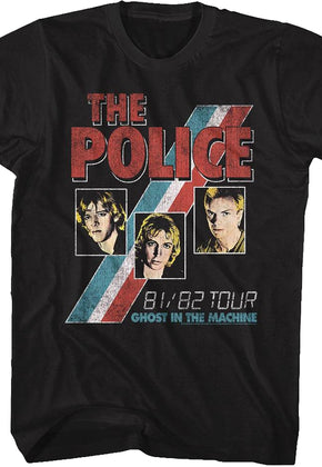 Ghost In The Machine Tour The Police T-Shirt