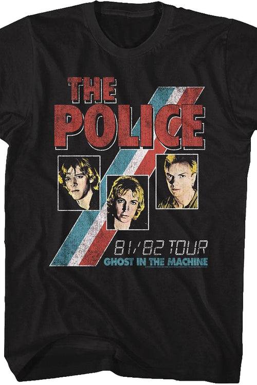Ghost In The Machine Tour The Police T-Shirtmain product image