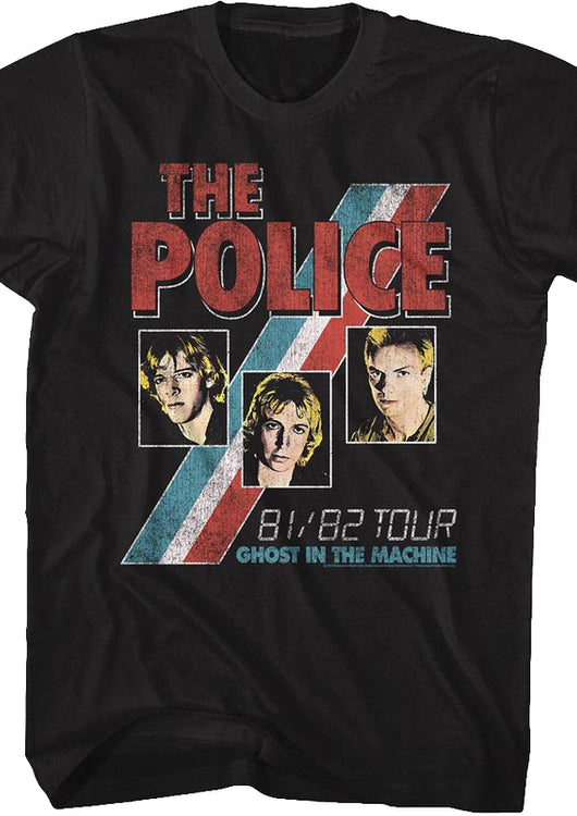 Ghost In The Machine Tour The Police T-Shirt - main product image