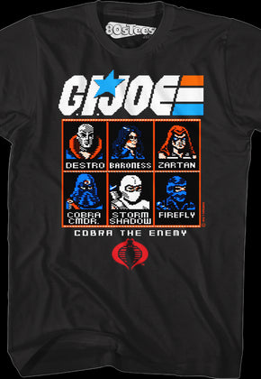 GI Joe A Real American Hero Commodore 64 Game T-Shirt