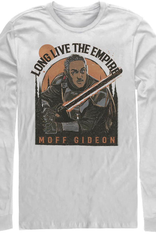 Gideon Long Live The Empire Mandalorian Star Wars Long Sleeve Shirtmain product image