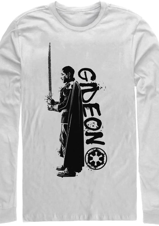 Gideon The Mandalorian Star Wars Long Sleeve Shirt - main product image
