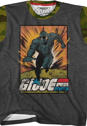 Youth Snake Eyes Escape GI Joe Shirt