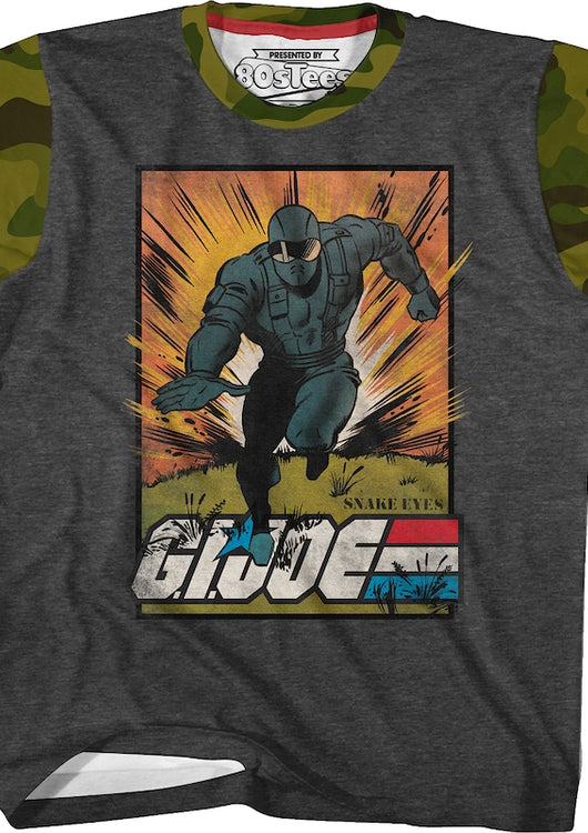 Youth Snake Eyes Escape GI Joe Shirt - main product image