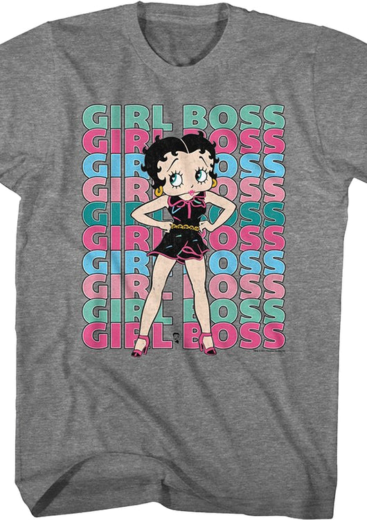 Girl Boss Betty Boop T-Shirt - main product image