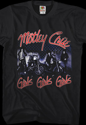 Girls Girls Girls Motley Crue T-Shirt