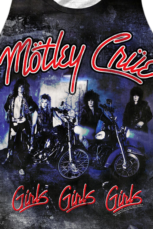 Girls Girls Girls World Tour '87 Motley Crue Tank Topmain product image