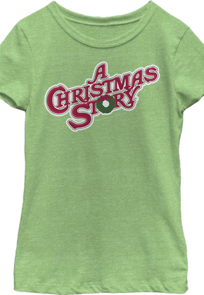 Girls Youth Classic Logo A Christmas Story Shirt
