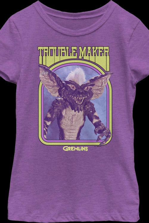 Girls Youth Troublemaker Gremlins Shirtmain product image