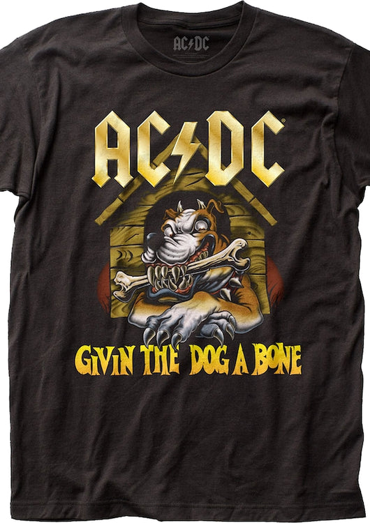 Givin The Dog A Bone Illustration ACDC Shirt - main product image
