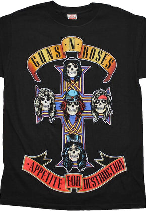 GNR Appetite For Destruction Shirt