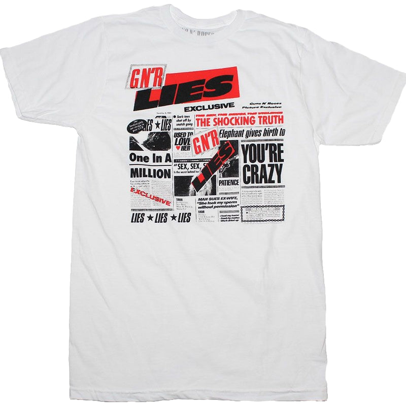 Tシャツ【未開封】GUNS N' ROSES GN'R LIES GN'R Lies Guns N' Roses T-Shirt