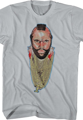 Gold Chains Mr. T Shirt