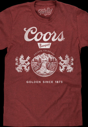 Golden Since 1873 Coors T-Shirt