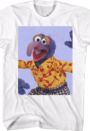 White Gonzo Muppets T-Shirt