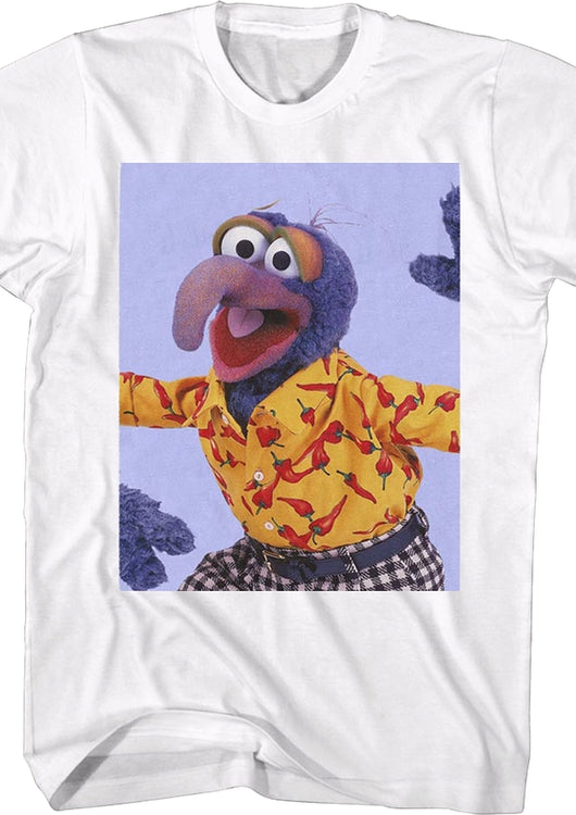 White Gonzo Muppets T-Shirt - main product image