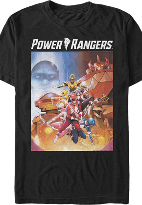 Good Guys Poster Mighty Morphin Power Rangers T-Shirt