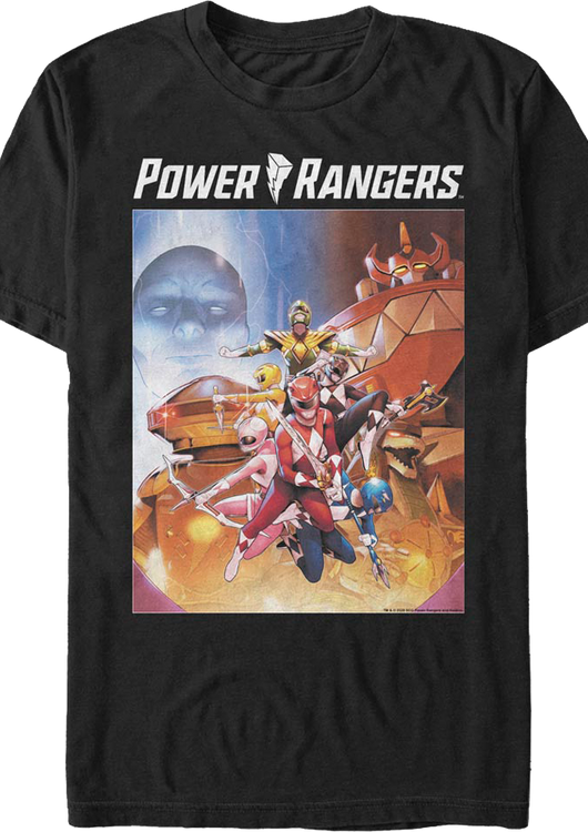 Good Guys Poster Mighty Morphin Power Rangers T-Shirt - main product image