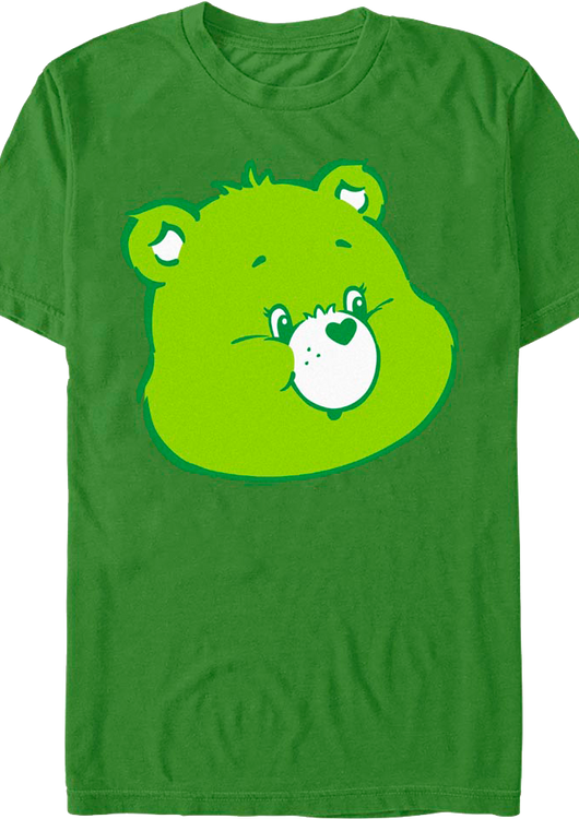 Good Luck Bear's Face Care Bears T-Shirt - main product image