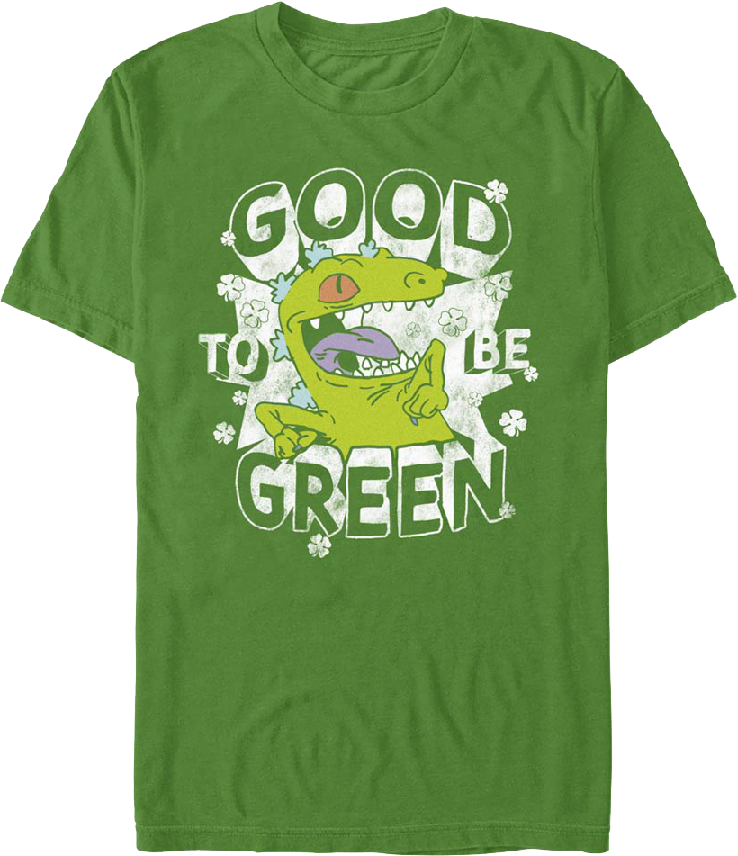 Good to be green rugrats t shirt