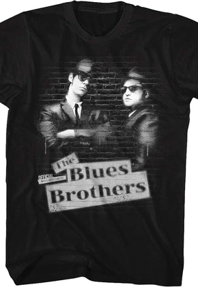 Graffiti Blues Brothers T-Shirt