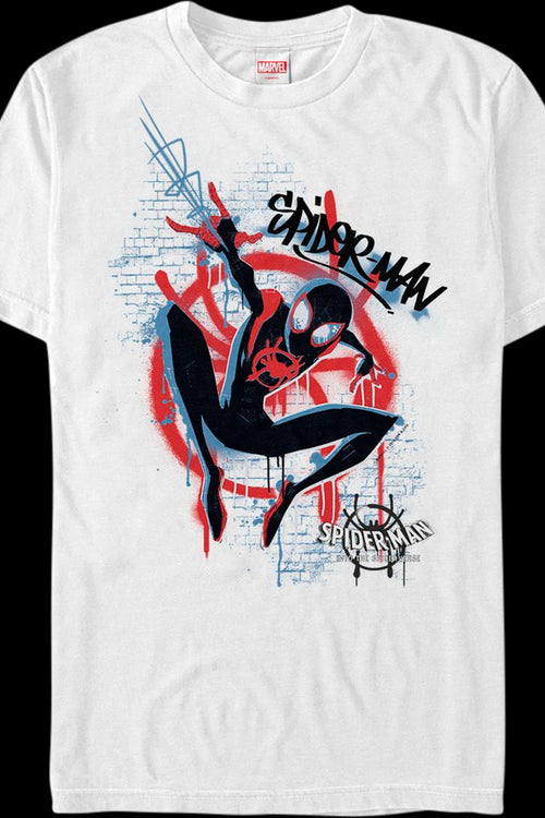 Graffiti Spider-Man Into The Spider-Verse T-Shirtmain product image