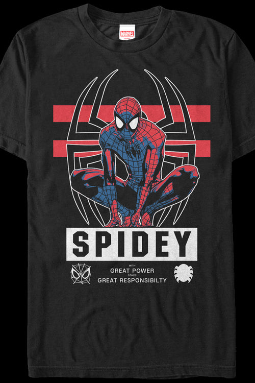 Great Responsibility Spider-Man T-Shirtmain product image